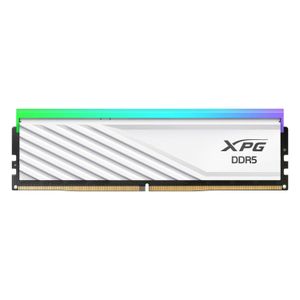 Memoria Ram Adata Xpg Lancer Blade Rgb, Ddr5 32Gb Udimm 6000Mhz, Con Iluminación Rgb. Disipador Blanco. Ax5U6000C30 Ax5U6000C3032G-Slabrwh
