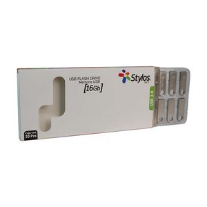 Paquete 20 Usb 16Gb Metálico Stylos Stusb2016 Stusb2016