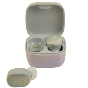 Audífonos Tws Mini Pearl Gris Pc-117261 Pc-117261