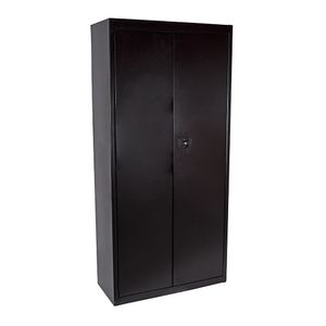 Gabinete Metal 4 Entrepaños Fijos C/Chapa Negro Ga2Sn