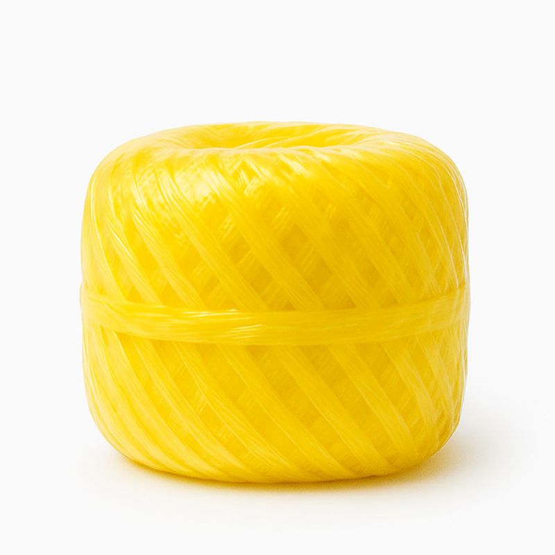 RAFIA DECORATIVA AMARILLO CANARIO 100G