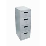 ARCHIVERO METAL 4 GAVETAS GRIS