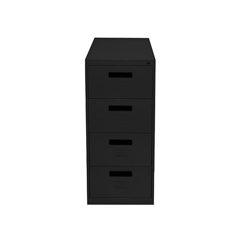ARCHIVERO METAL 4 GAVETAS NEGRO