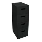 ARCHIVERO METAL 4 GAVETAS NEGRO
