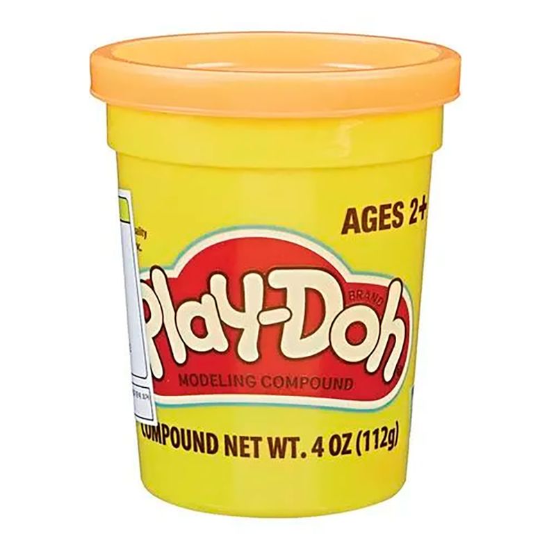 MASA MODELADORA NARANJA NEON 112 GR PLAY DOH