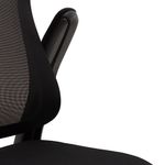 SILLON EJECUTIVO RESP ALTO EN MALLA CON BRAZOS ABATIBLES