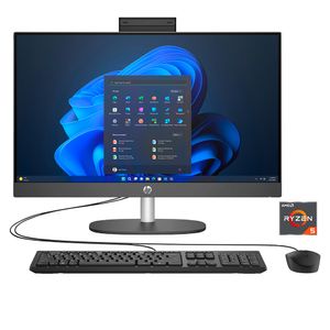 Computadora All In One Hp Pro One 245 G10, Ryzen 5-7520U, 8Gb Ram, 256Gb Ssd, 23.8" Fhd, Win11Pro 9P4K9La
