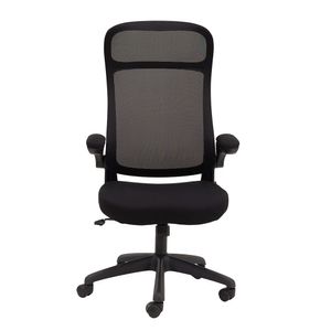Sillon Ejecutivo Resp Alto En Malla Con Brazos Abatibles Gcseje1130Ne