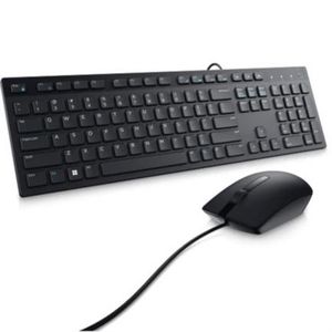 Kit Teclado Y Mouse Dell Km300C Alámbrico Usb Español Color Negro Decaccac109