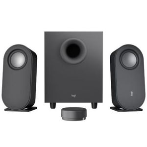 Bocinas Logitech Z407 Bluetooth Subwoofer Control Inalámbrico Color Negro Locbocab074