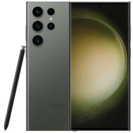 Smartphone Samsung S23 Ultra 68" 512GB/12GB Cámara 200MP+12MP+10MP+10MP/12MP Octacore Android 13 Color Verde