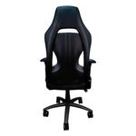 Silla Game Factor CGC650 Tapizado Automotriz Reclinable Descansa Brazos 4D Altura Ajustable Frenos Color Negro-Amarillo