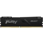 61551 - Memoria Ram Kingston FURY Beast Black 16GB 3200MT/s DDR4 CL16 DIMM