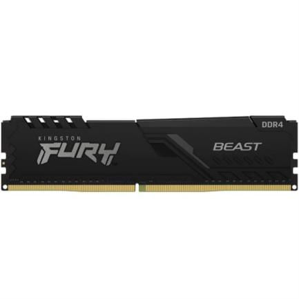 61551 - Memoria Ram Kingston FURY Beast Black 16GB 3200MT/s DDR4 CL16 DIMM