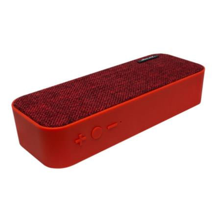 Bocina Vorago BSP-150 Bluetooth/MSD/USB/35mm Tela Color Rojo