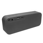 Bocina Vorago BSP-150 Bluetooth/MSD/USB/35mm Tela Color Gris