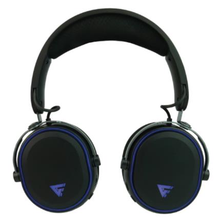 Diadema Game Factor HSB600 Gaming Inalámbrica RGB Triple Conectividad Micrófono Removible Surround 71 Color Negro