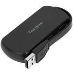62087 - Concentrador USB Targus de 4 Puertos 2 0 Color Negro