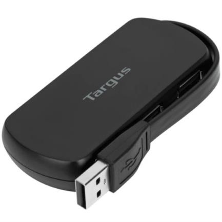62087 - Concentrador USB Targus de 4 Puertos 2 0 Color Negro