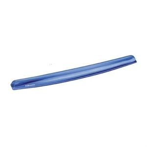Reposa Muñecas Fellowes Para Teclado De Gel Crystal Color Azul Fepdesab006