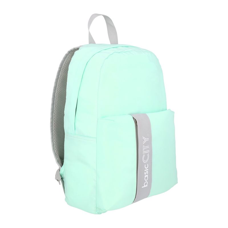 MOCHILA JUVENIL BASIC CITY MENTA
