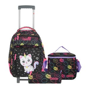 Mochila Con Ruedas Xtreme Set De 3 Piezas Black Cat 155116D0941 U