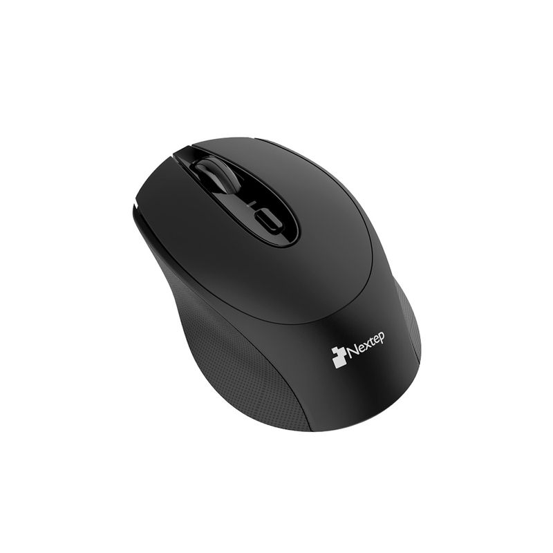 MOUSE INALAMBRICO RECARGABLE NEGRO