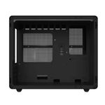 Gabinete Gamer Balam Rush Micro Torre Tank Mini GI930 ATX Panel Izq Cristal Frente Malla USB/USB-C/3xFan RGB HUB Negro