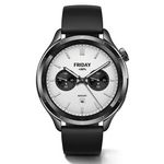 Smartwatch Xiaomi Watch S4 143" 466x466 Píxeles HyperOS 2 Bluetooth 53 Resistente al Agua Color Negro