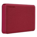 Disco Duro Externo Toshiba Canvio Advance V10 4TB 25" USB 32 Gen 1 Color Rojo para Windows/Mac