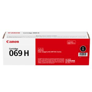 Cartucho De Tóner Canon 069 H Rendimiento 7600 Páginas Negro Cactonab121