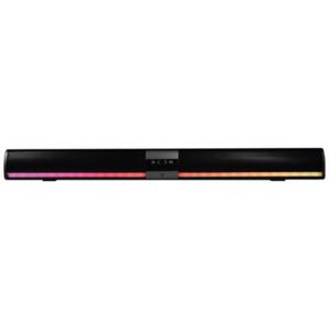 Barra De Sonido Portatil Vorago Bsp-450 Bt/Tf/Aux 3.5Mm/Usb/Coaxial Rgb Tipoc 2X5W Rms Control Remoto Vocbocab055