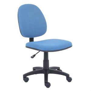 Silla Basica Nextep De Altura Ajustable Azul Base Giratoria Nxpaccau012
