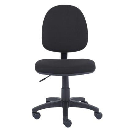 Silla Basica Nextep de Altura Ajustable Tela Negro Base Giratoria