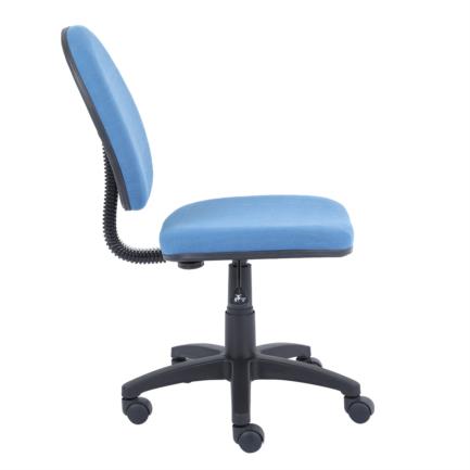 Silla Basica Nextep de Altura Ajustable Azul Base Giratoria