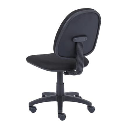 Silla Basica Nextep de Altura Ajustable Tela Negro Base Giratoria