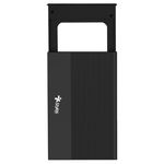Enclosure Gabinete Stylos 25 para SSD/HDD Negro