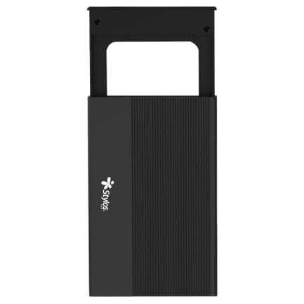 Enclosure Gabinete Stylos 25 para SSD/HDD Negro