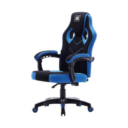 Silla Gamer Vorago Start The Game CGC301 Reclinable Soporta 120Kg Máx Color Negro-Azul