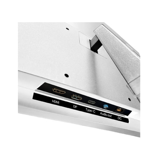 Monitor Gamer Balam Rush 27" Curvo Ultra Earth II MGX27C  FHD 1920x1080 VA 165Hz 1ms HDMI/DP/USB-C 15W/35mm Blanco