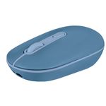MOUSE RECARGABLE PERFECT CHOICE 24GHZ+BT CLIC SILENCIOSO COLORI - AZUL