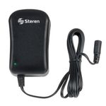 Eliminador Regulado Steren 3 a 12Vcc 12A con Puntas Intercambiables Color Negro