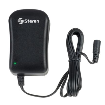 Eliminador Regulado Steren 3 a 12Vcc 12A con Puntas Intercambiables Color Negro