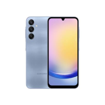 Smartphone Samsung A25 5G 65" Octacore 128GB/6GB Cámara 50MP+8MP+2MP/13MP Android 14 Importado Color Azul