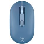 MOUSE RECARGABLE PERFECT CHOICE 24GHZ+BT CLIC SILENCIOSO COLORI - AZUL