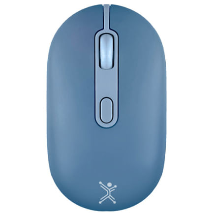 MOUSE RECARGABLE PERFECT CHOICE 24GHZ+BT CLIC SILENCIOSO COLORI - AZUL