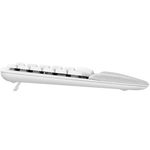 Teclado Inalámbrico Logitech Wave Keys Alcance 10 m Color Blanco