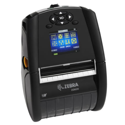 Impresora Zebra ZQ620 Plus ancho de impresion hasta 3 pulgadas English fonts BT 4x Linered platen 075 pulgadas en nuecleo Group L Belt clip