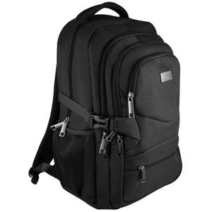 Mochila Perfect Choice Para Laptop 15.6" A 17" Urbano Moderno Duty Negro Mccmocab208