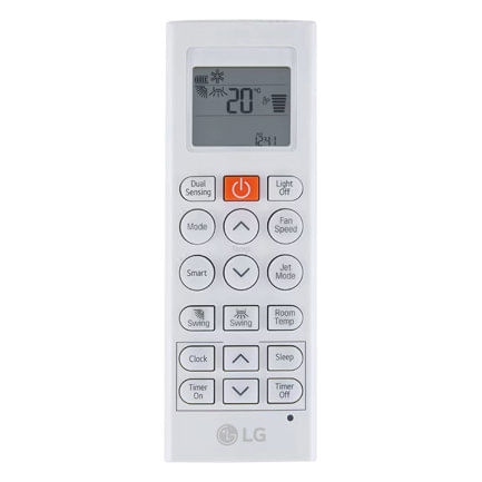Aire Acondicionado Mini Split LG Jet Cool 11000 BTU/h Solo Frío 230V  ON/OFF R410A